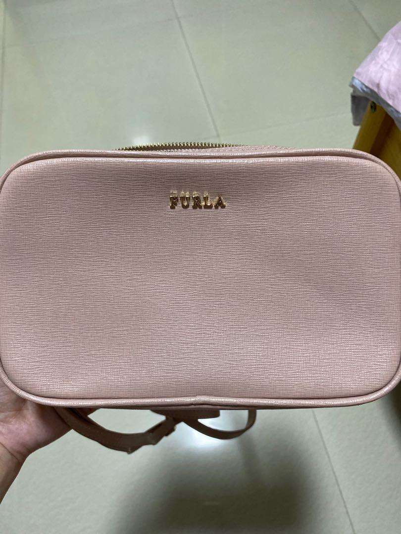Furla lilli deals leather crossbody bag