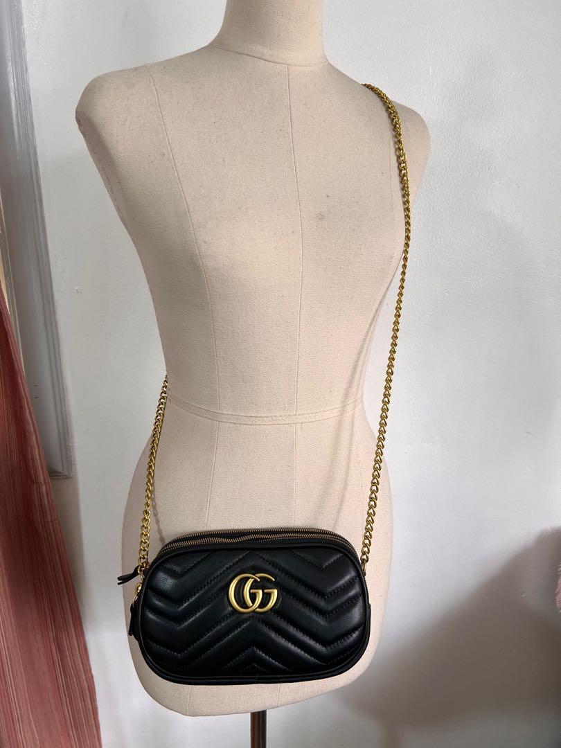 Gucci marmont hot sale 3 zipper