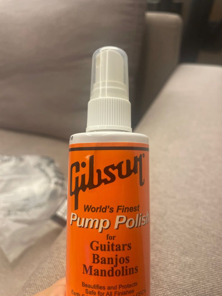 Gibson pump polish, 興趣及遊戲, 音樂樂器 配件, 樂器配件- Carousell