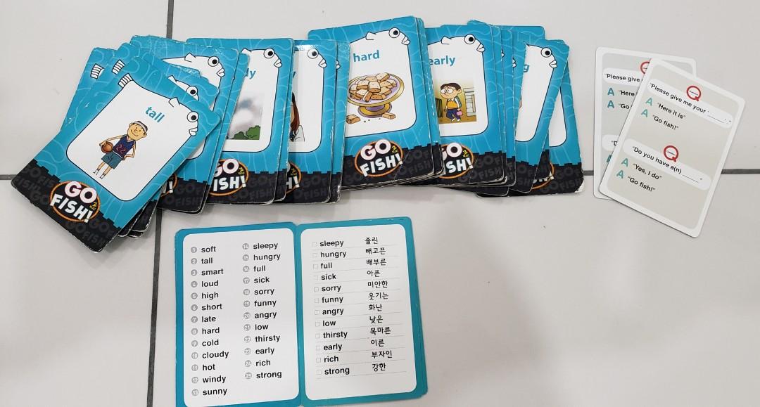 Baobab Go Fish English Pronunciation Game (Korean Edition), Hobbies