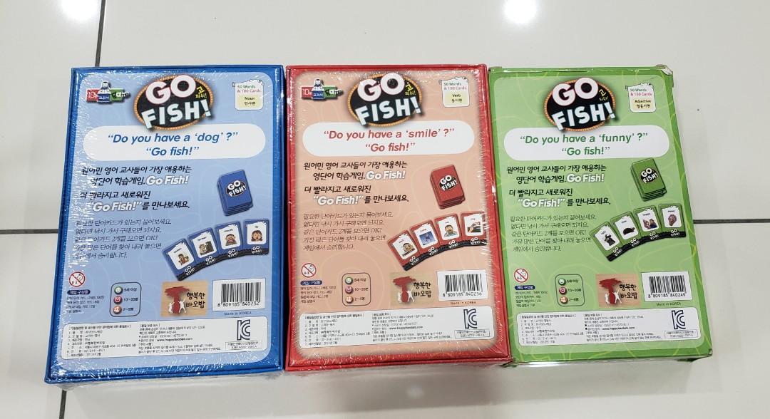 Baobab Go Fish English Pronunciation Game (Korean Edition), Hobbies