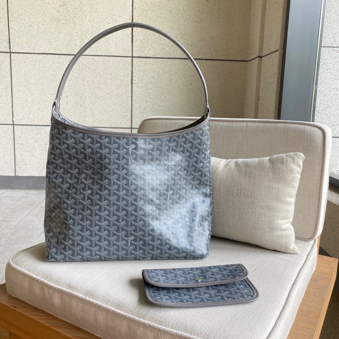 GY Hobo Tote Sholder Bag in Grey, Women's Fashion, Bags & Wallets, Shoulder  Bags on Carousell