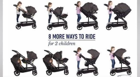 Graco double 2025 stroller uno2duo