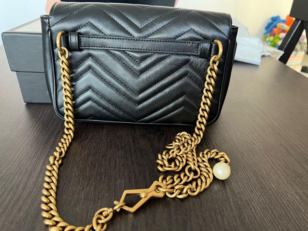Gucci GG Mormont Pearl Belt Bag
