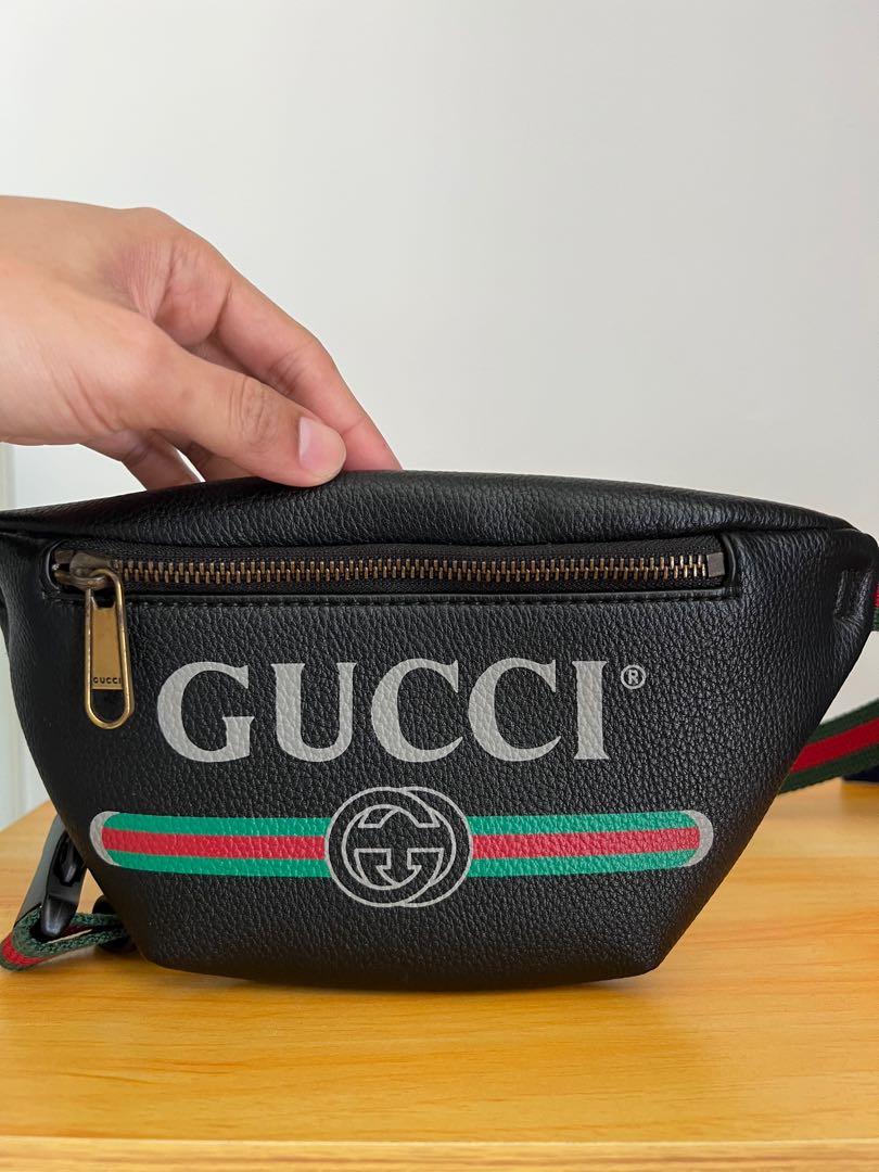 Gucci Small Leather Belt Bag Men s Fashion Bags Belt bags