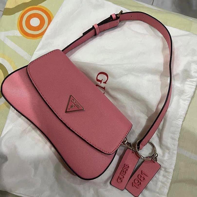 GUESS Cordelia Flap Shoulder Bag, Women's Fashion, Bags & Wallets