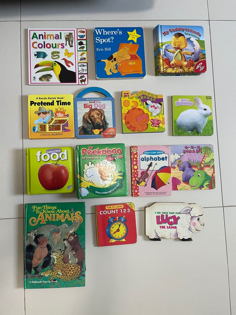 Hard cover and Hard pages/board books for kids, Hobbies & Toys, Books