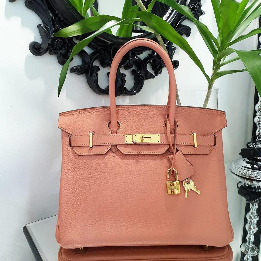 Brown hermes birkin 30CM, Luxury, Bags & Wallets on Carousell