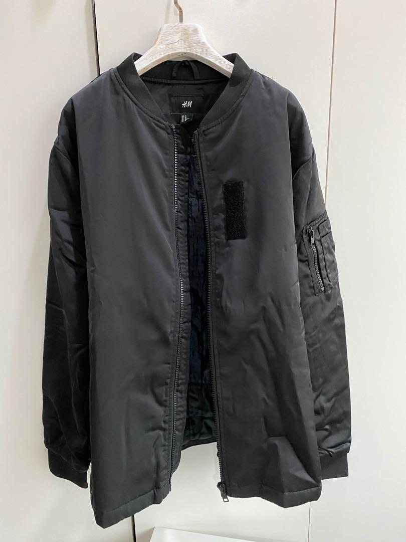 H&M Oversized Bomber Jacket, Men's Fashion, Coats, Jackets and