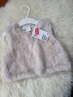 HnM Furry Vest