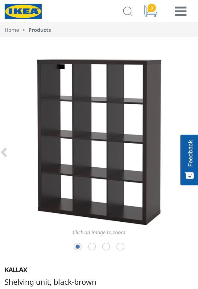Ikea 12 cubicle shelving unit, 傢俬＆家居, 傢俬, 書櫃、櫃子及架 Carousell
