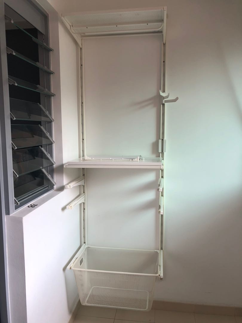 Ikea Algot shelves, Furniture & Home Living, Furniture, Shelves
