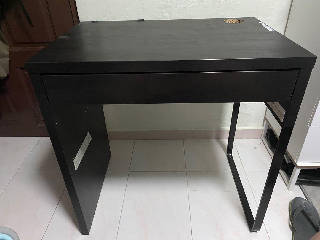 Ikea Black Brown Computer Table 15, Furniture & Home Living