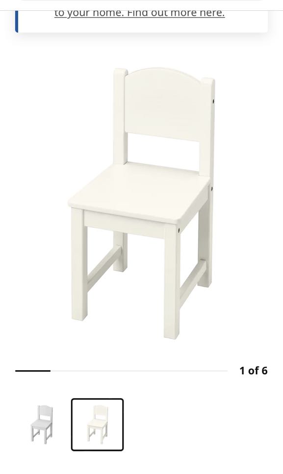IKEA Chair, Furniture & Home Living, Furniture, Tables & Sets on Carousell