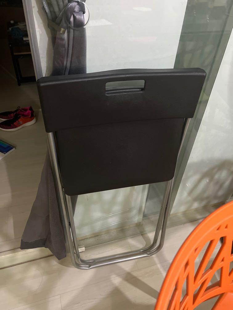 IKEA GUNDE folding chair, Furniture & Home Living, Furniture, Chairs on ...