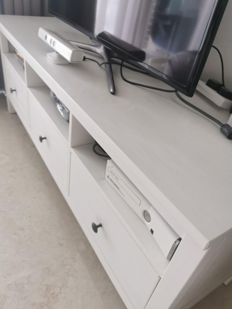 IKEA Solid Wood TV Console, Furniture & Home Living, Furniture, TV