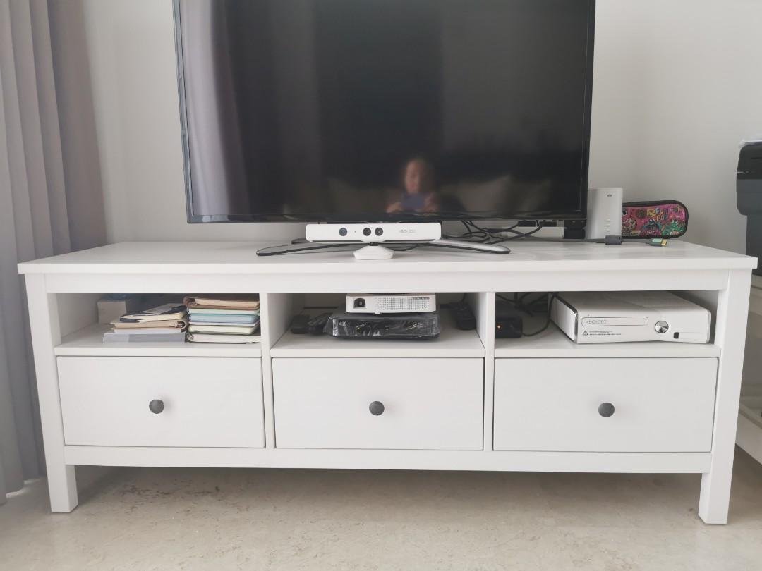 IKEA Solid Wood TV Console, Furniture & Home Living, Furniture, TV