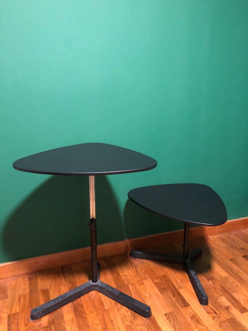 IKEA Svartasen laptop stand/ side table (adjustable height), Furniture