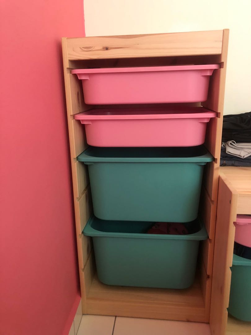 Ikea trofast, Furniture & Home Living, Home Improvement & Organisation, Storage Boxes & Baskets