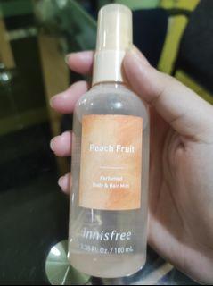 Innisfree Perfumed Hair & Body Mist - Peach Fruit