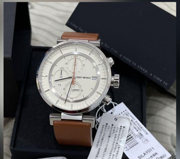 Issey miyake deals chronograph watch