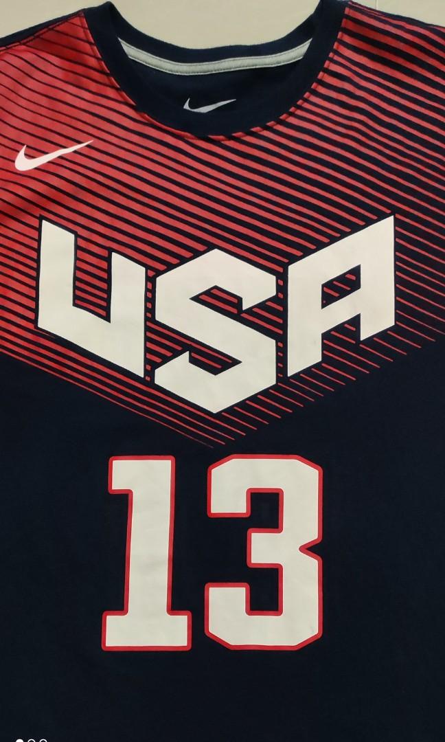 Authentic James Harden USA Nike Basketball Jersey Men s Fashion