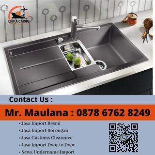 Jasa Import Kitchen Sink - Jasa Import Besi Baja - 0878 6762 8249