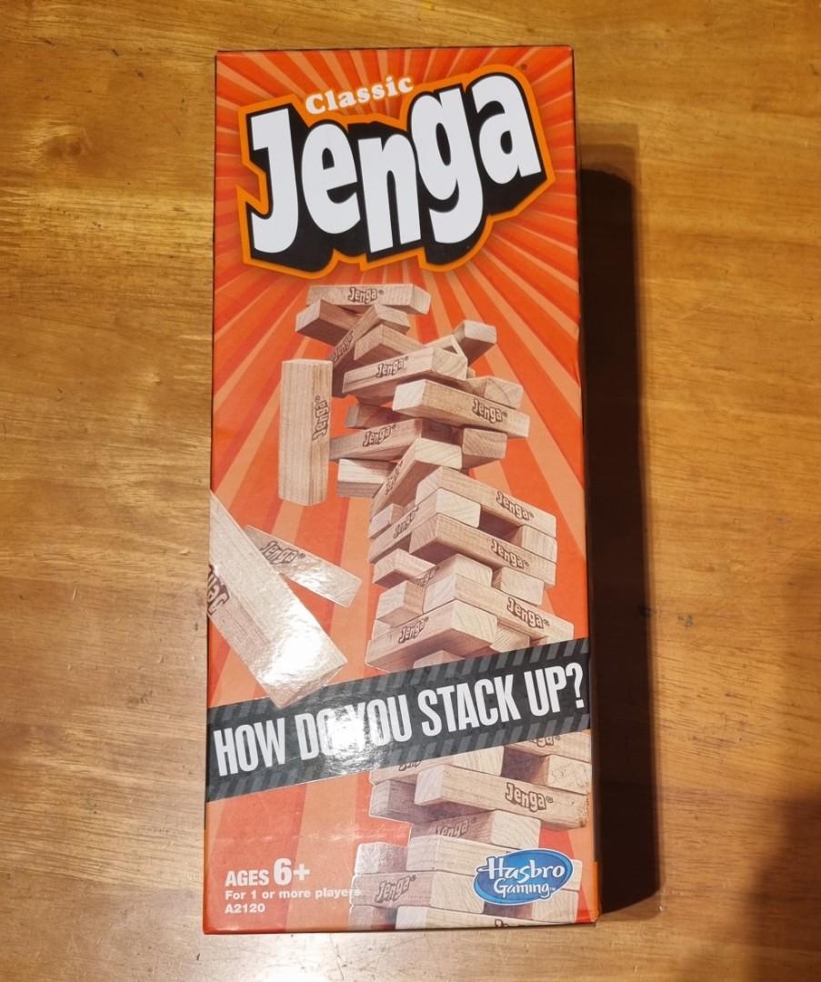 Jenga. Stack Up game., Hobbies & Toys, Toys & Games on Carousell