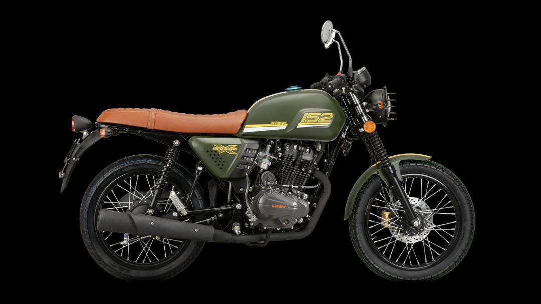 keeway cafe racer 152 ready stok full loan Motorbikes on Carousell