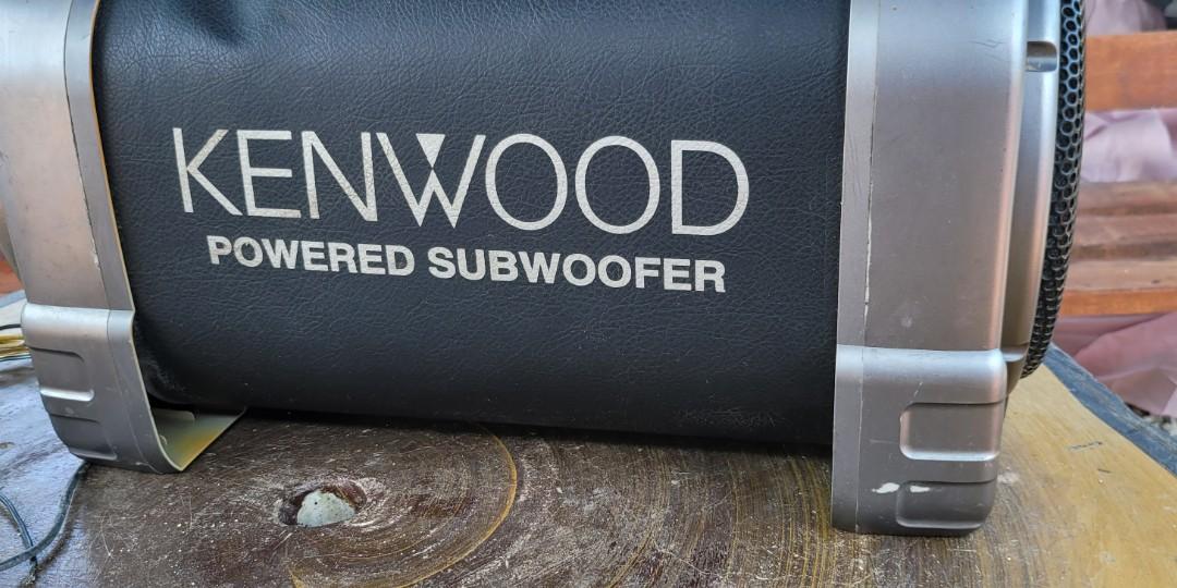 Kenwood subwoofer with built in amp new arrivals