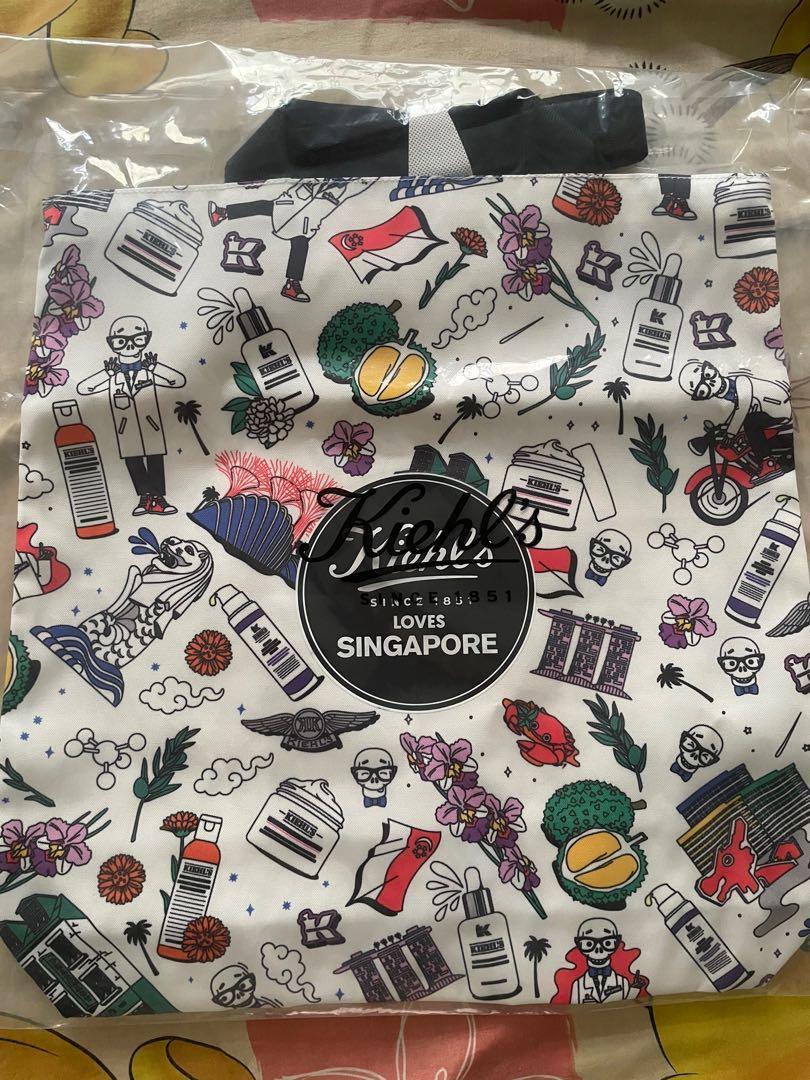 Kiehl Shoulder bag SINGAPORE limited edition, Beauty & Personal Care