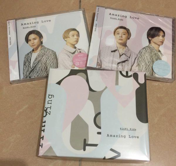 只剩一套」KinKi Kids 新單Amazing Love (初回盤A(CD+Blu-ray)+初回盤B 