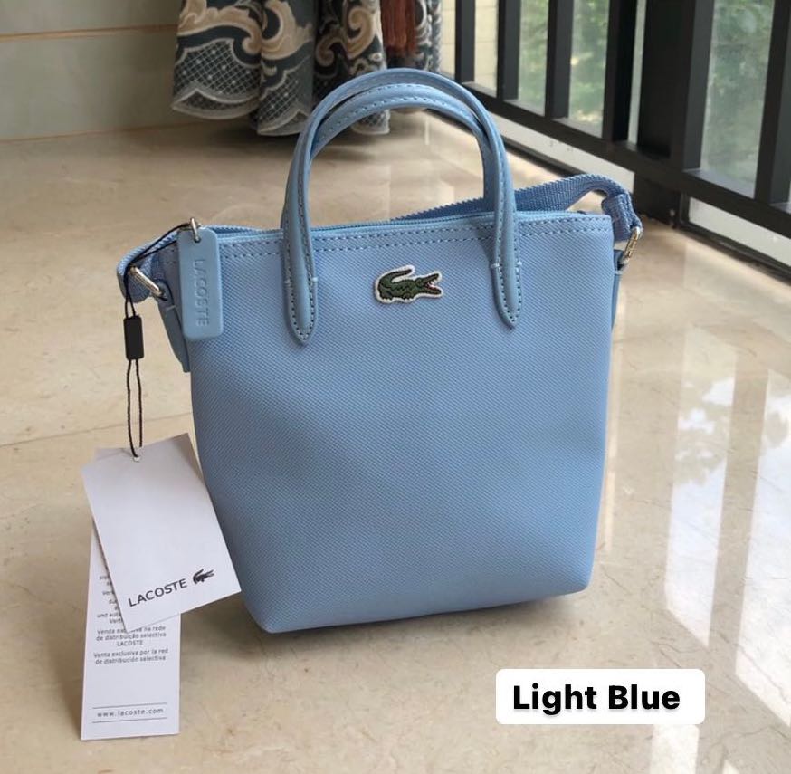 Lacoste mini shop tote bag