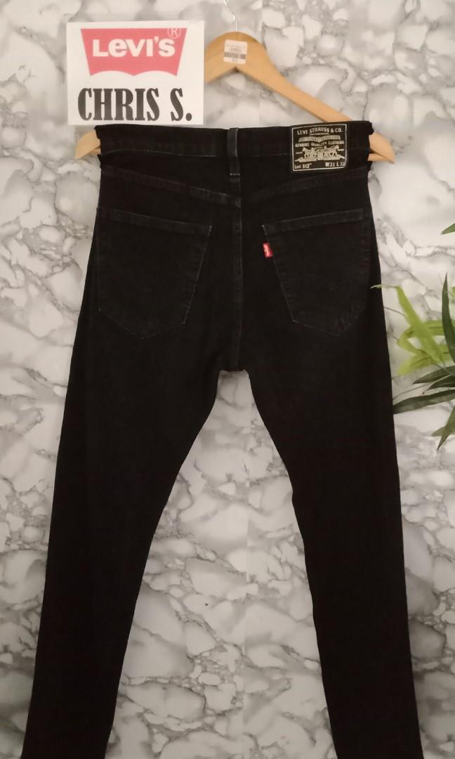 Levi's 512 Gold Selvedge Premium Big E Size 31x32 Actual Waist is 31  Stretchable, Hem 6, Very Excellent Condition, Men's Fashion, Bottoms, Jeans  on Carousell