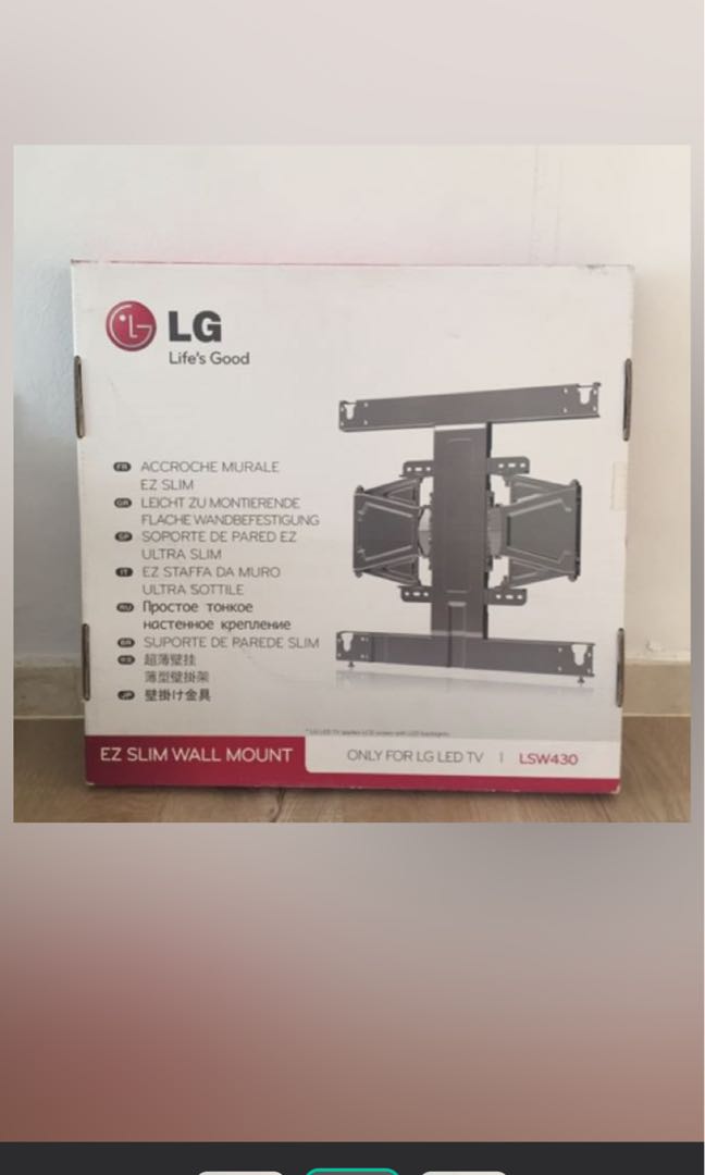 LG TV Wall Mount Bracket, TV & Home Appliances, TV & Entertainment, TV