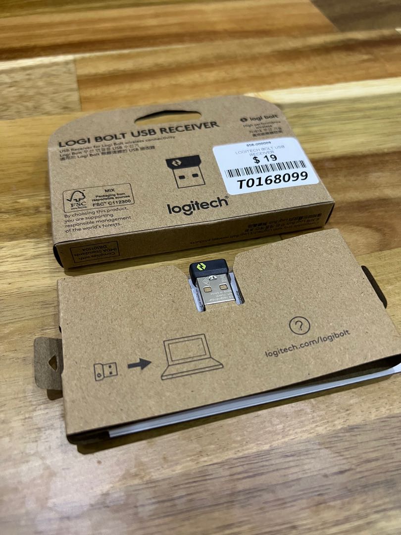 Logi Bolt USB Receiver, Computers & Tech, Parts & Accessories, Cables ...