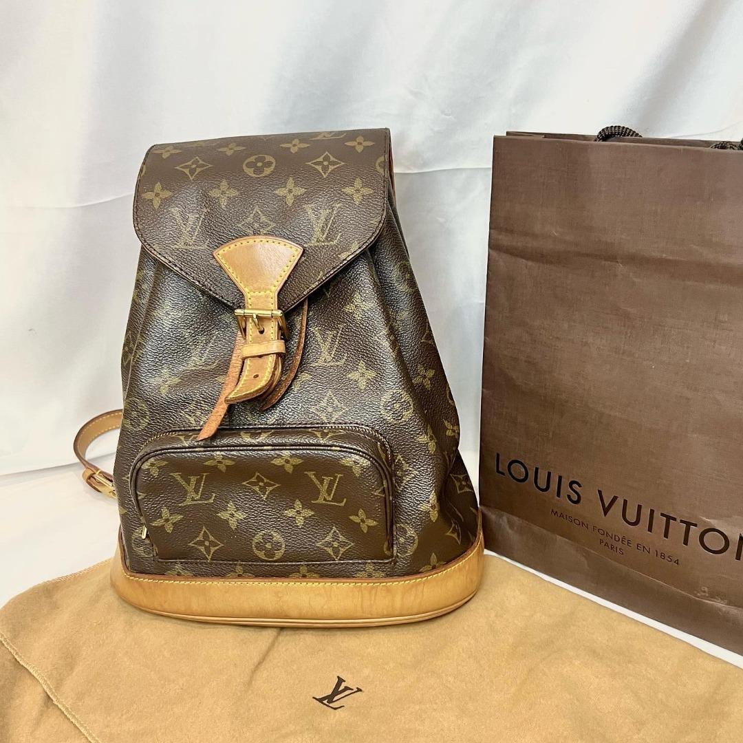 Louis Vuitton Vintage Moyen Montsouris Monogram Canvas Backpack Bag,  Luxury, Bags & Wallets on Carousell
