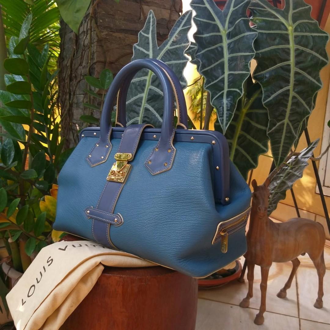 Louis Vuitton Blue Suhali L'ingenieux Pm Handbag This Louis