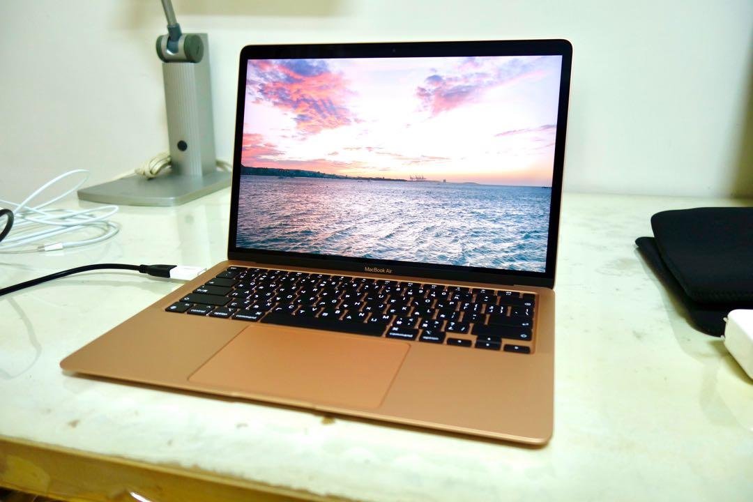 M1 MacBook Air 1TB SSD 16GB RAM 含Apple Care+ 到2024/02 (金色/8核GPU), 電腦及科技 ...