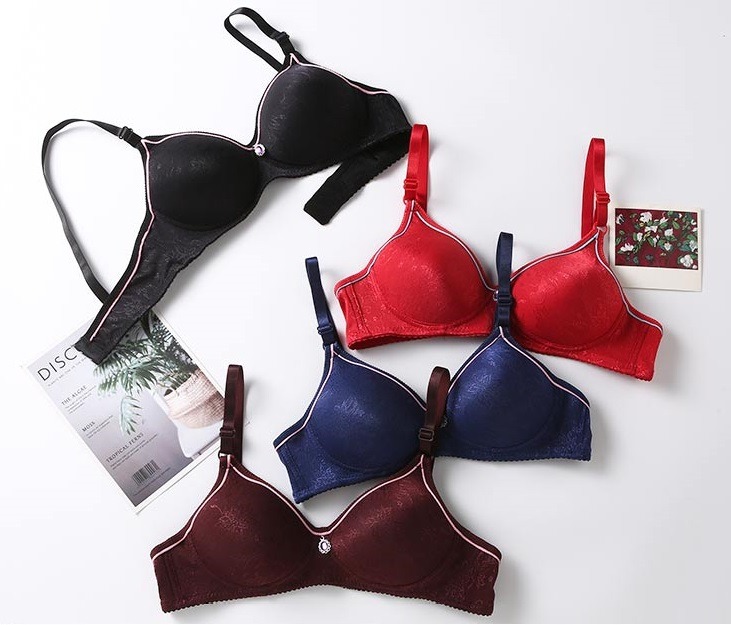 MALAYSIA STOCK [LFB9265] GABY BRA LACE NON WIRED ADJUSTABLE & REMOVEABLE  STRAP SIZE 36/80, 38/85, 40/90, 42/95, 44/100