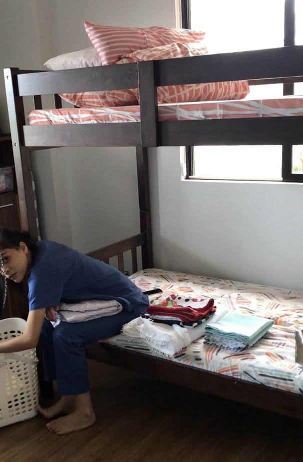 Mandaue Double Deck with Foam, Furniture & Home Living, Furniture, Bed