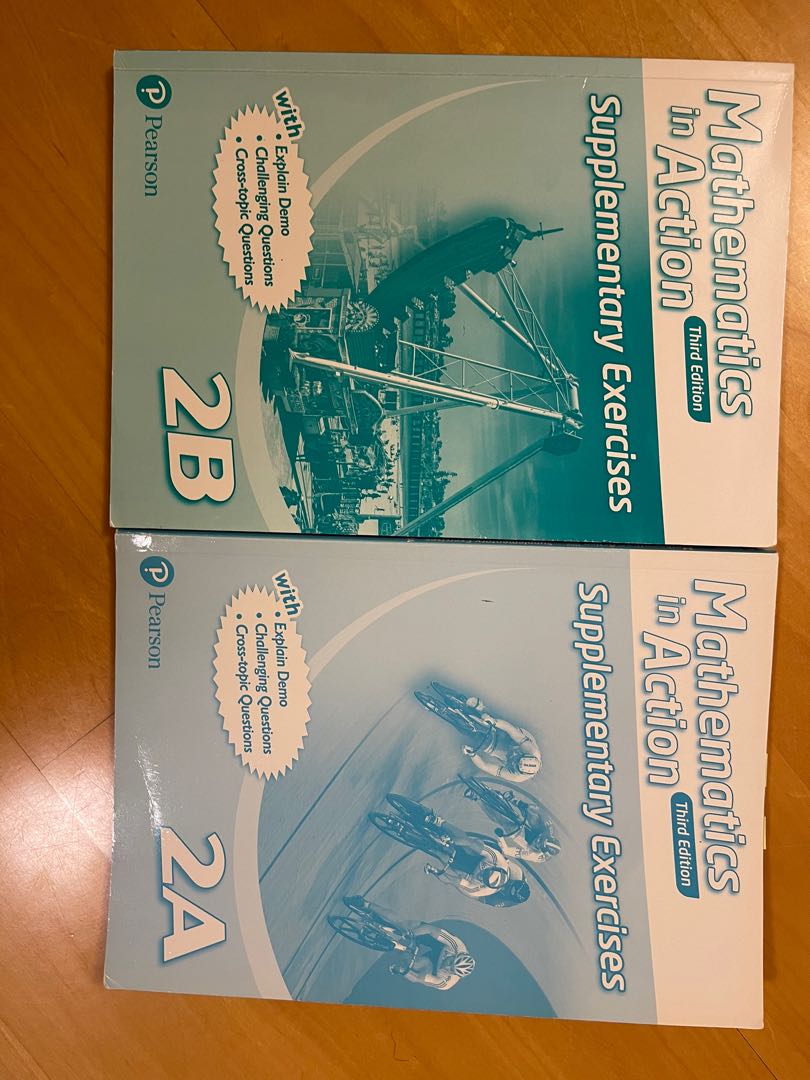 Mathematics in action supplementary exercises 2A & 2B, 興趣及遊戲, 書本 & 文具 ...