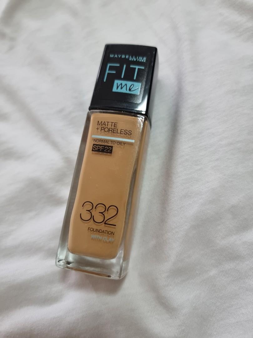 Maybelline Fit Me Foundation Shade 332 Review Maybelline Fit Me 332 Golden Caramel, Beauty & Personal Care, Face