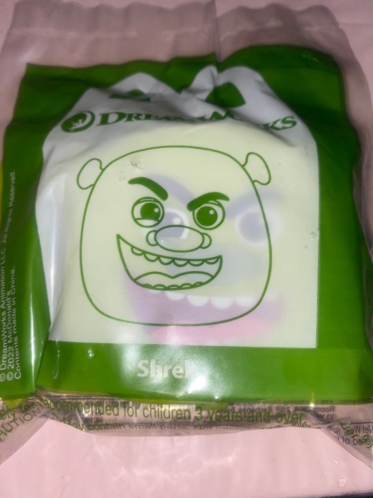 Mcdonald’s Happy Meal Toy Dreamworks Alex Po Shrek Tigress Poppy Branch