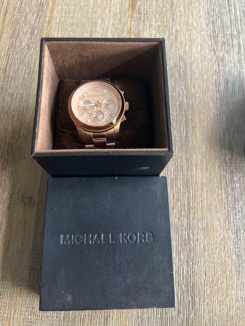 Michael Kors Rose Gold Watch, Women's Fashion, Watches & Accessories,  Watches on Carousell
