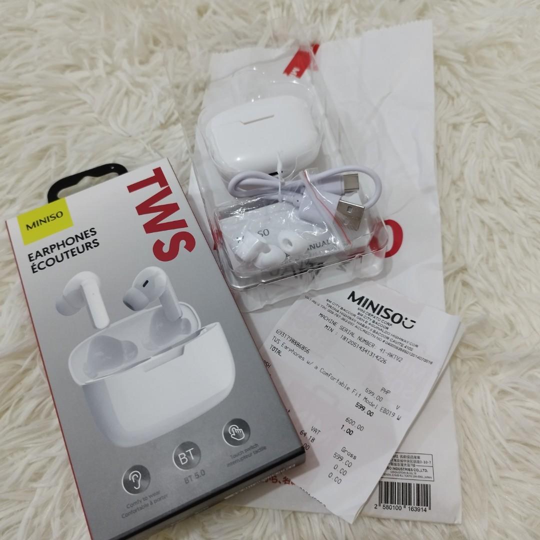 Miniso Tws Bluetooth Earphones atelieryuwa.ciao.jp