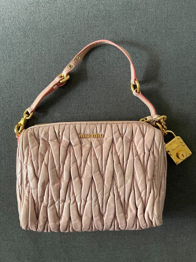 Miu miu mini shoulder bag top