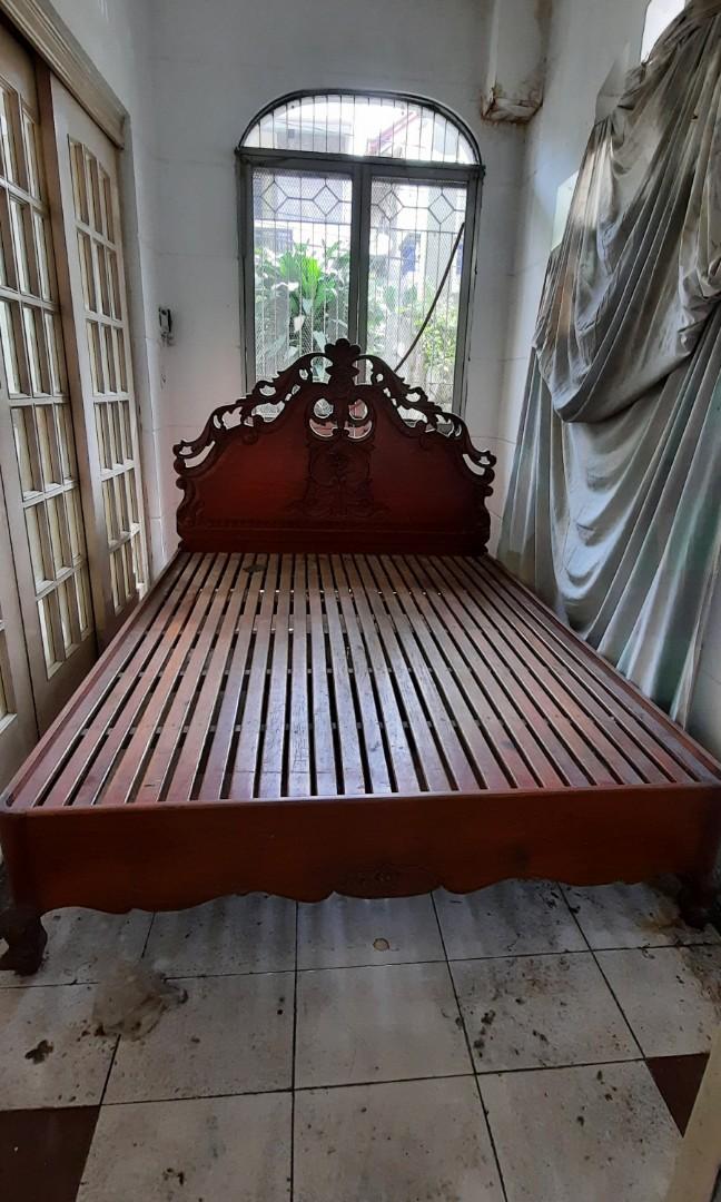 Narra Queensized Bed, Furniture & Home Living, Furniture, Bed Frames