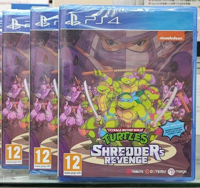 NEW AND SEALED PS4 Game Teenage Mutant Ninja Turtles Shredder s