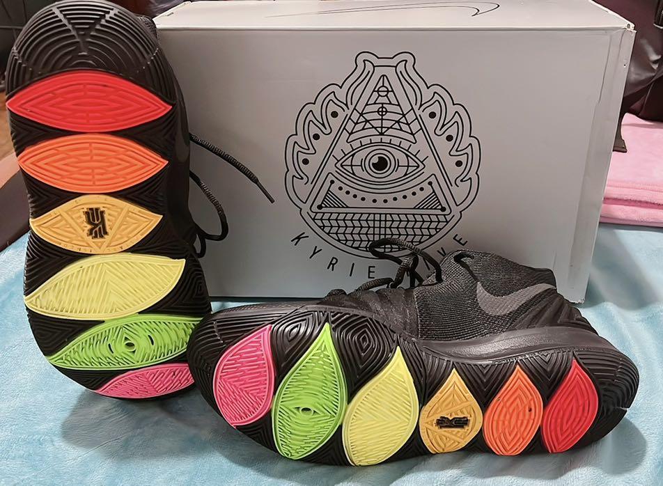 Nike Kyrie 5 Rainbow Sole Men s Fashion Footwear Sneakers on
